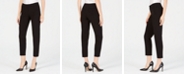 Anne Klein Bi-Stretch Slim Straight-Leg Dress Pants, Created for Macy's